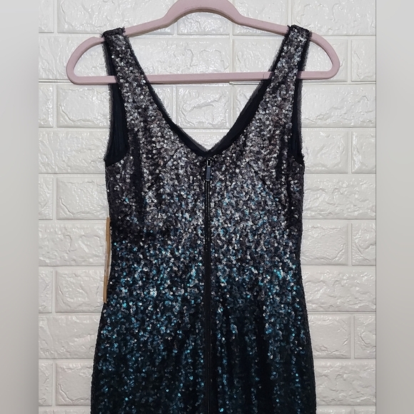 Rachel Roy Sequin Ombre Dress Size 0 NEW - Picture 6 of 14